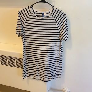 Long scoop tee